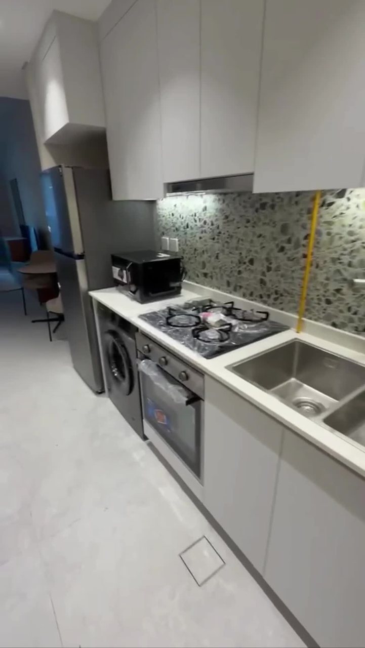 Студия в Neva Residence с мебелью