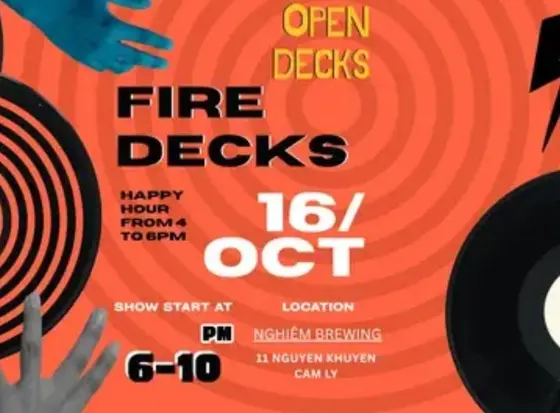 Вечер Open Decks Fire Decks