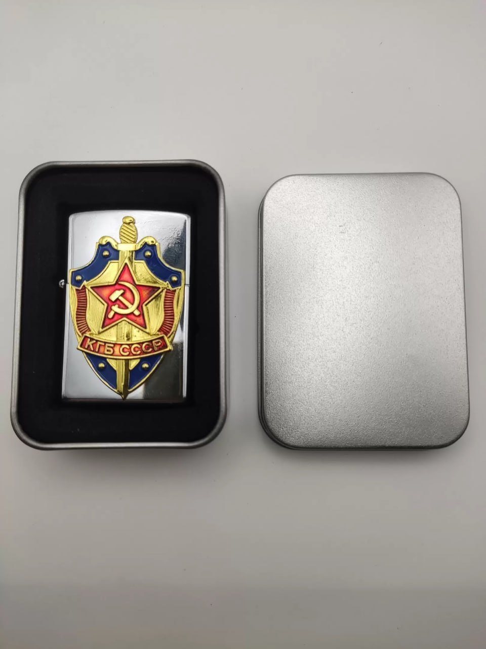 Бензиновая зажигалка КГБ СССР