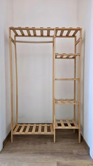 Открытый деревянный шкаф, 94 × 150 × 30 см
