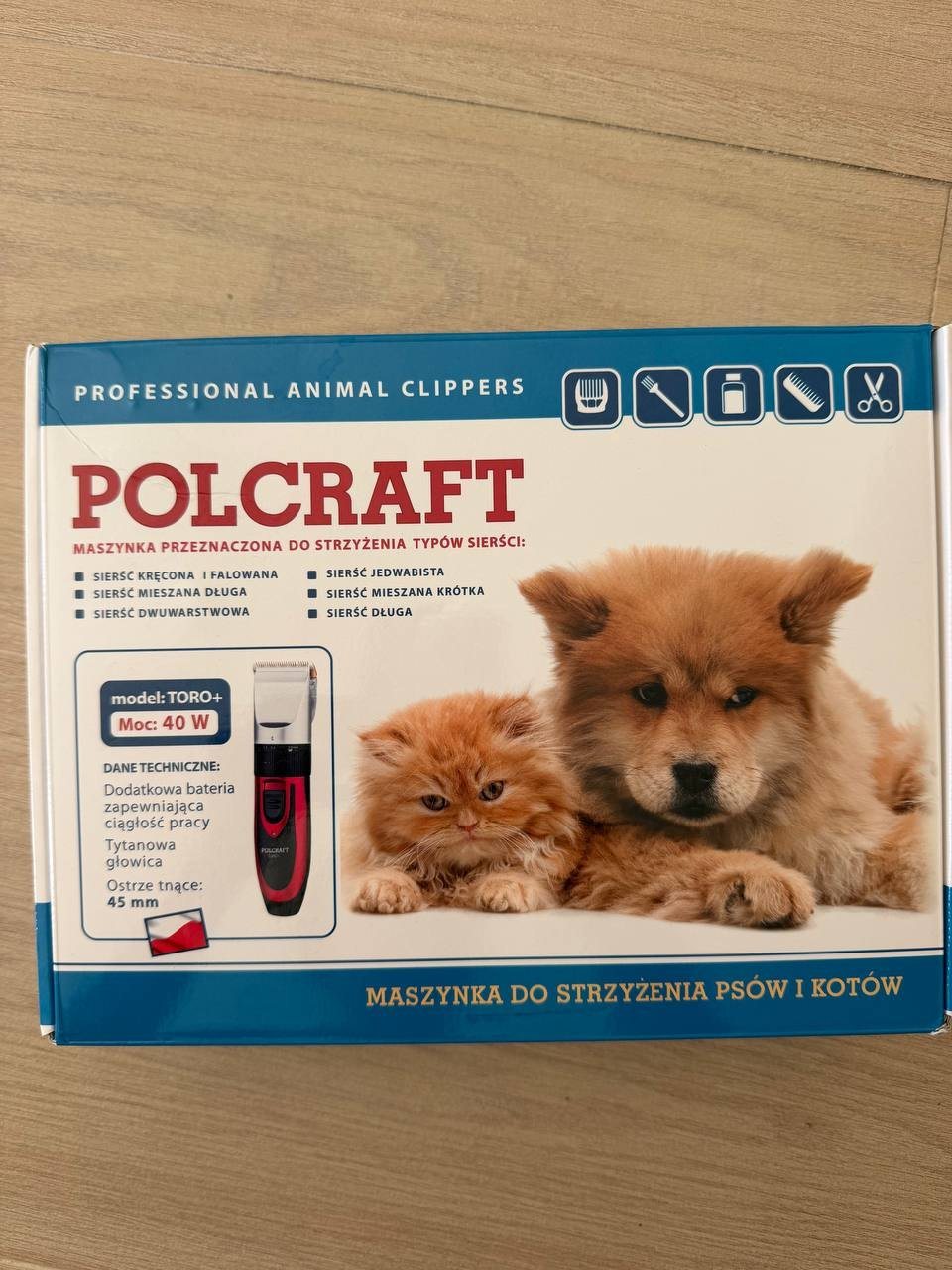 Машинка POLCRAFT TORO+, 40 Вт