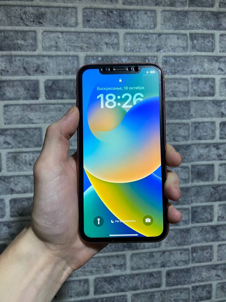 IPhone XR, коралловый, 81% АКБ