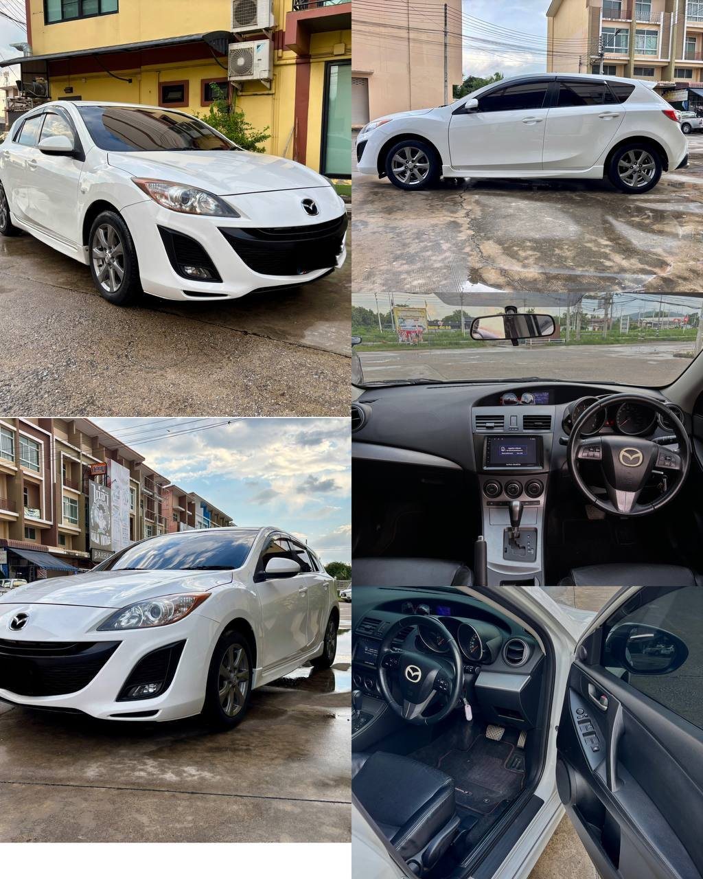 Mazda 3 и Kawasaki Ninja 400