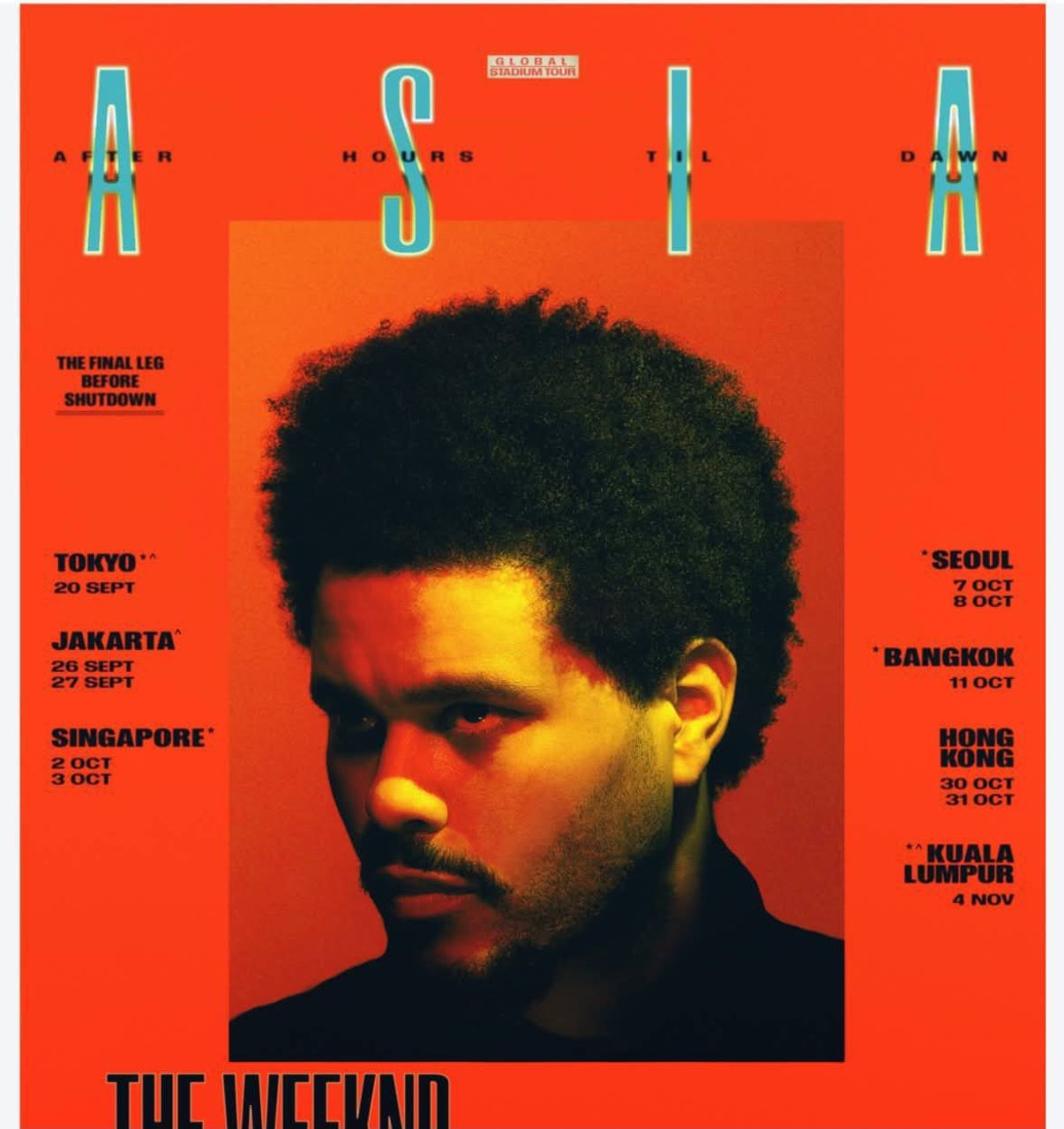 Билет на концерт The Weeknd