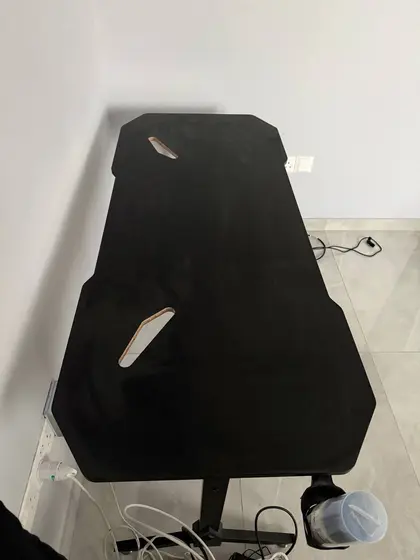 Игровой компьютерный стол, чёрный