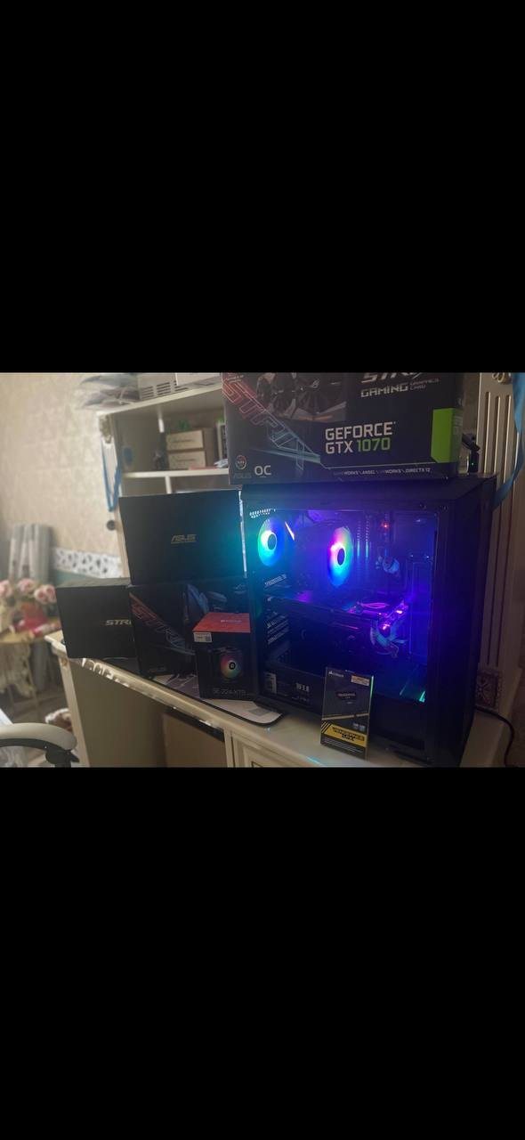 Игровой компьютер i7-7700K, GTX 1070