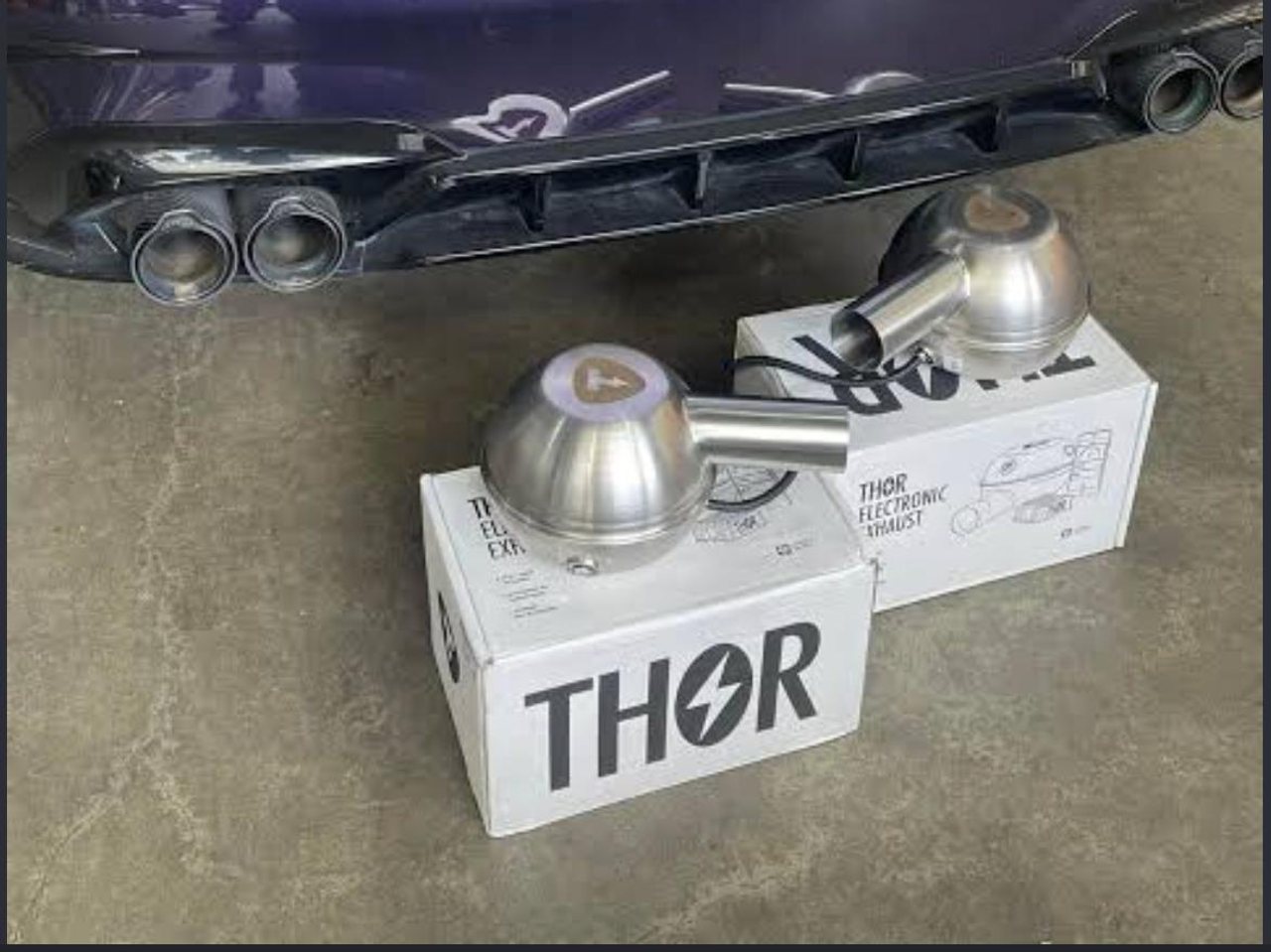 Электронная выхлопная система Thor Duo