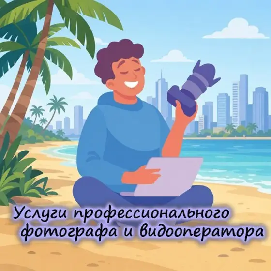 Услуги фотографа и видеооператора
