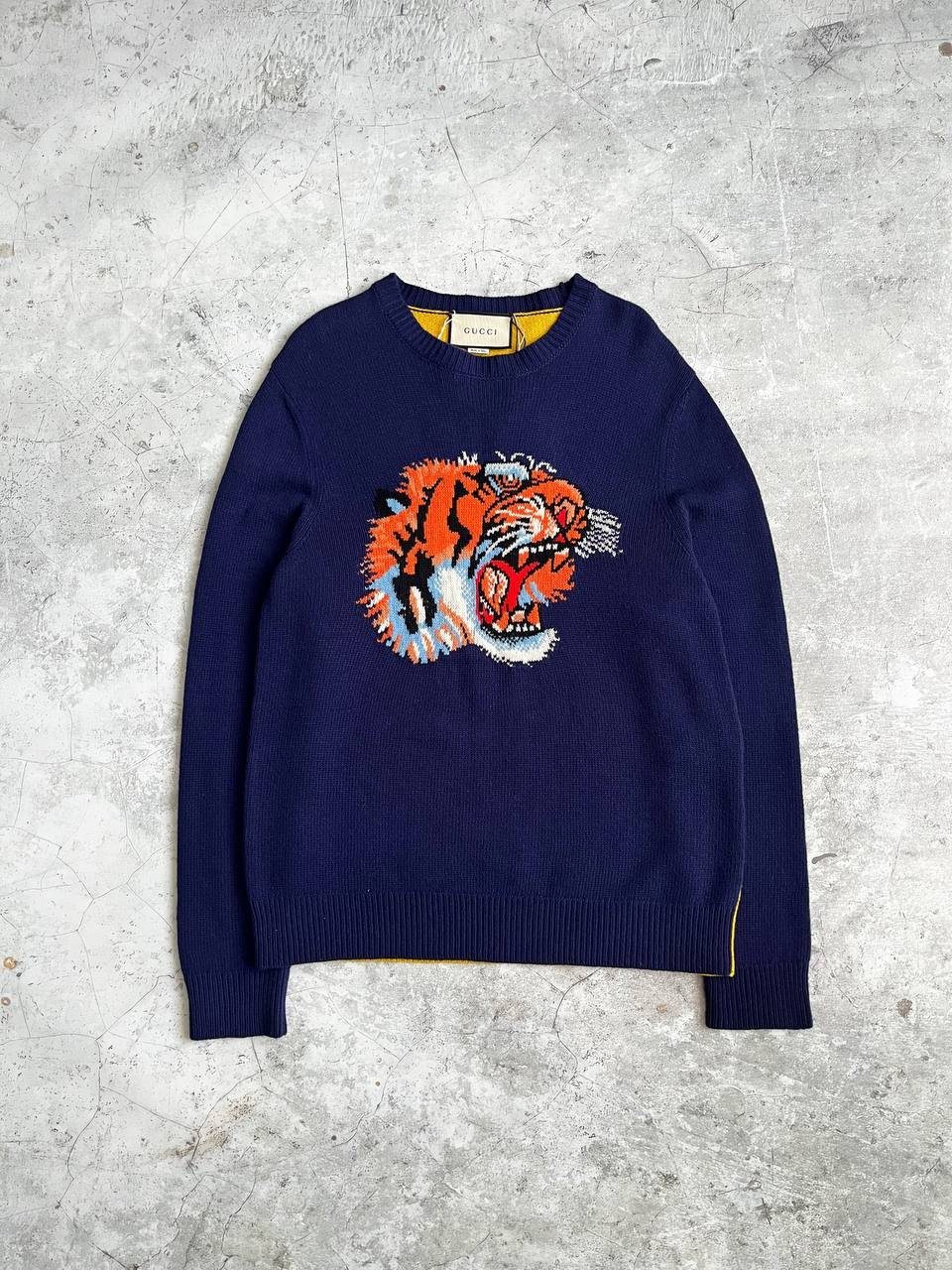 Свитер Gucci Intarsia из шерсти