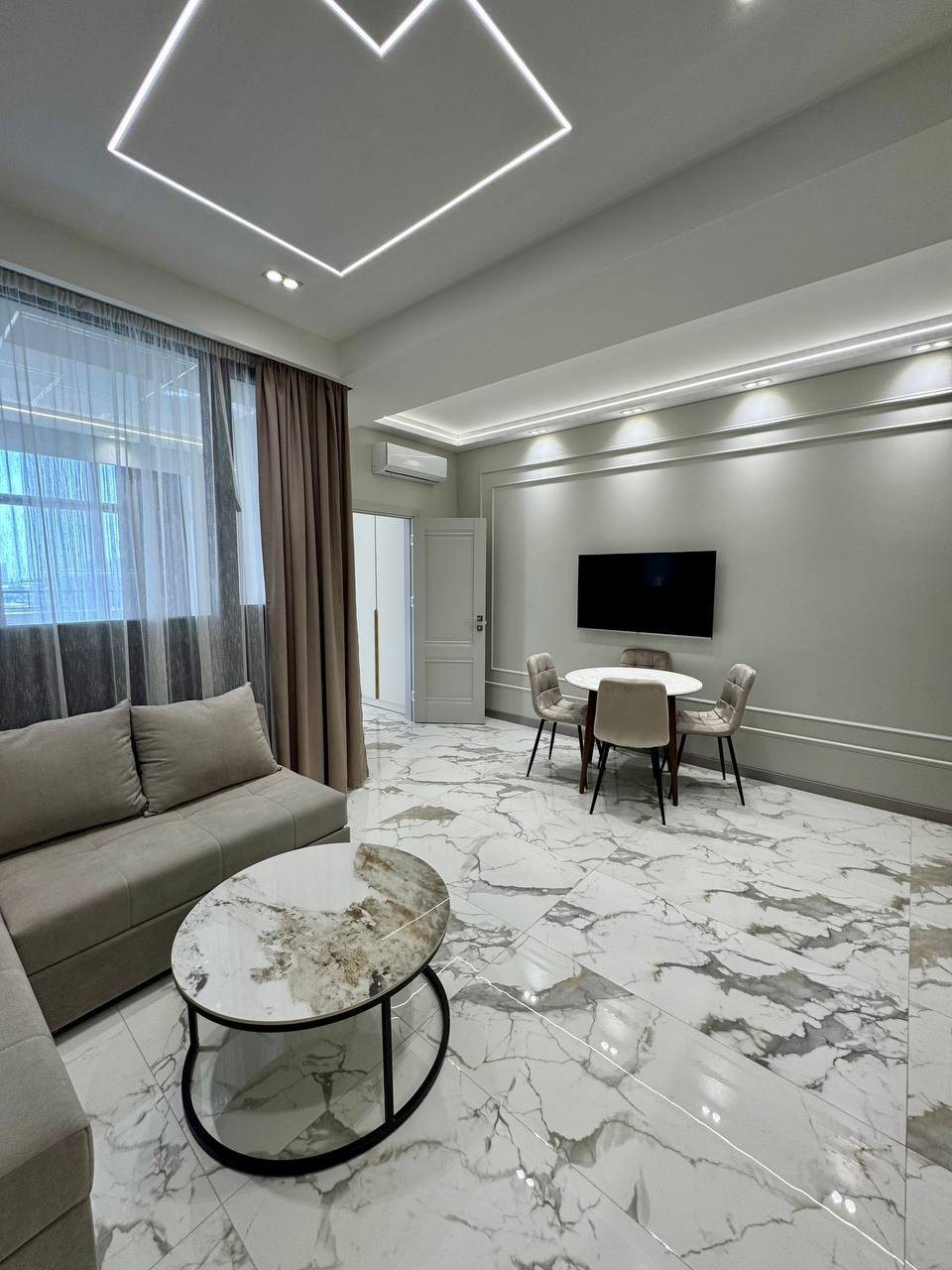 Квартира с тёплым полом, 50 м²