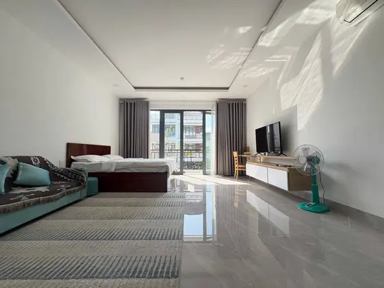 Квартира с балконом, 55 м²