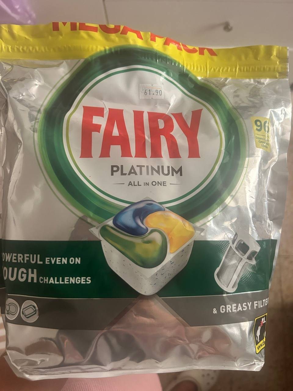Капсулы для посудомоечной машины Fairy и Finish