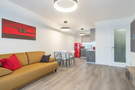 Квартира 2+kk, 67 м², с мебелью