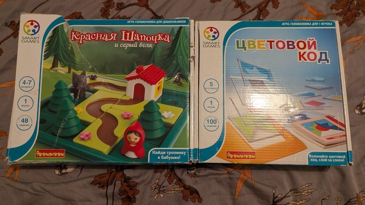 Развивающие игры Bondibon