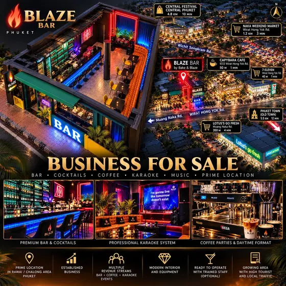 Готовый бар Blaze Bar