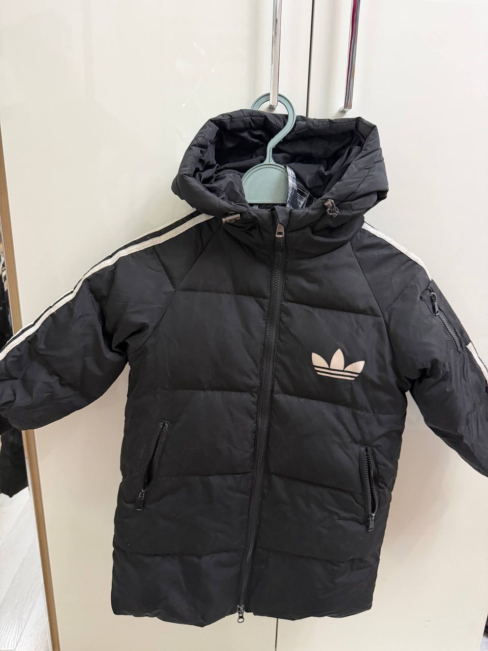 Детская тёплая куртка Adidas, рост 120
