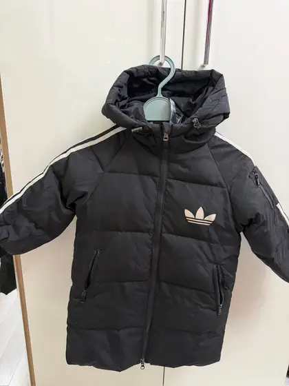 Детская тёплая куртка Adidas, рост 120