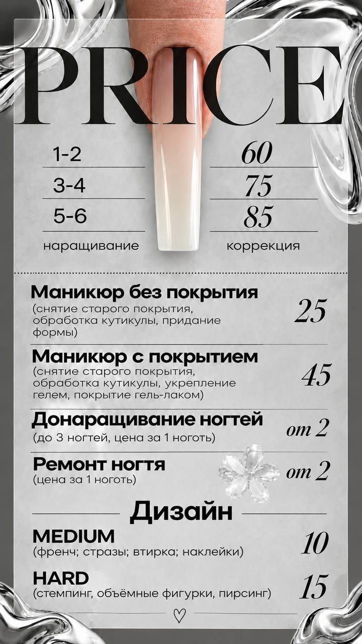 Маникюр с покрытием гель-лаком