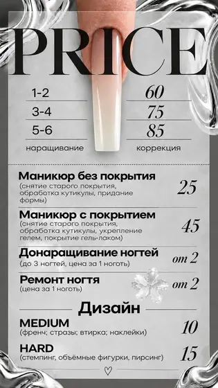 Маникюр с покрытием гель-лаком
