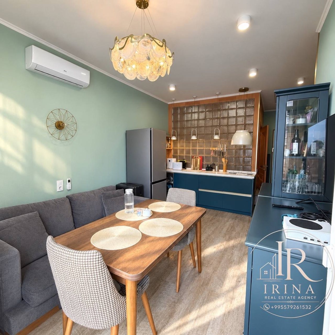 Квартира с 1 спальней и кабинетом, 48 м²