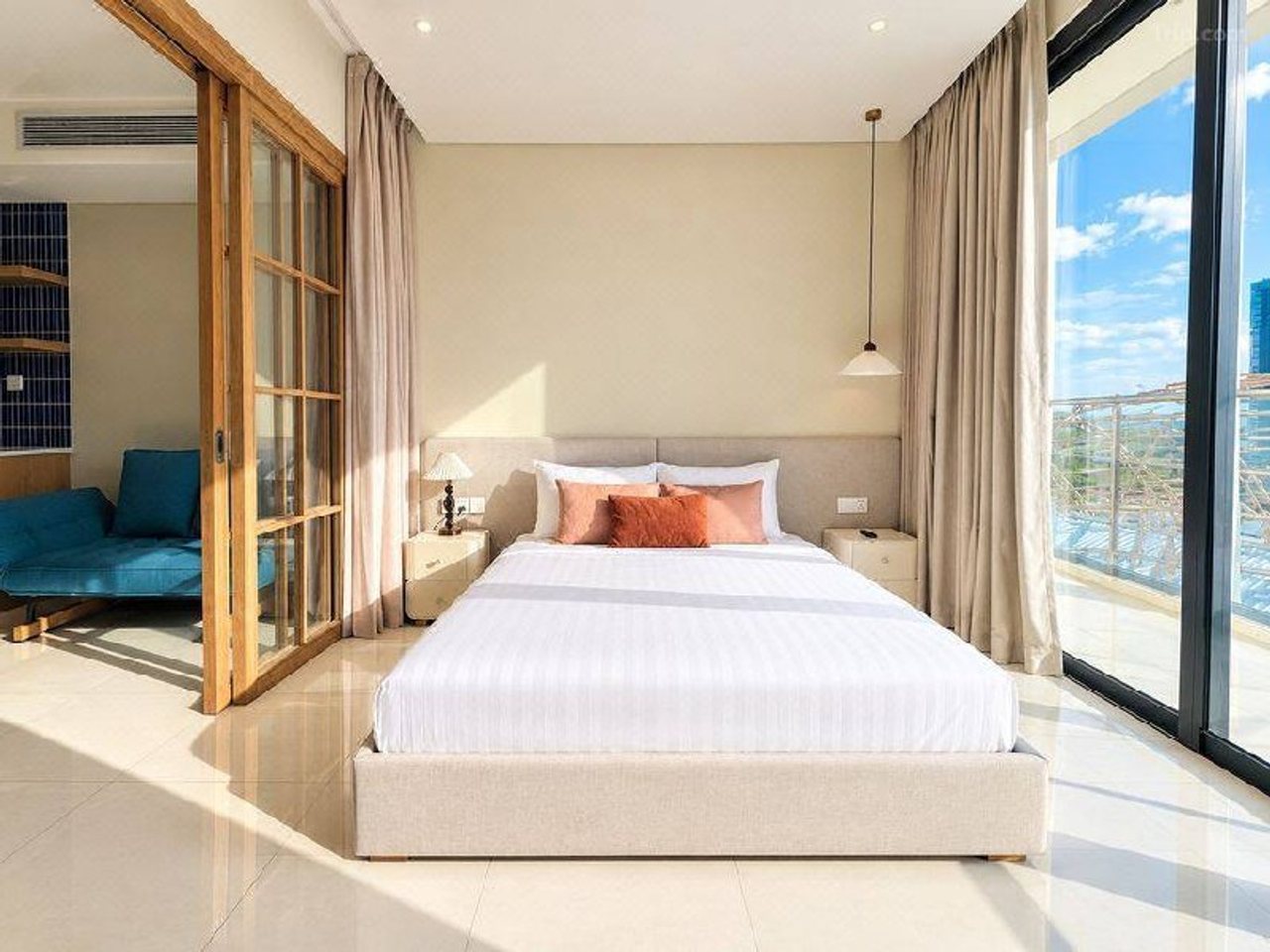 Апартаменты с видом на море, 50 м²