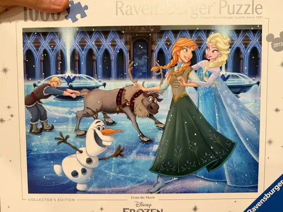 Пазл Ravensburger «Холодное сердце», 1000 деталей