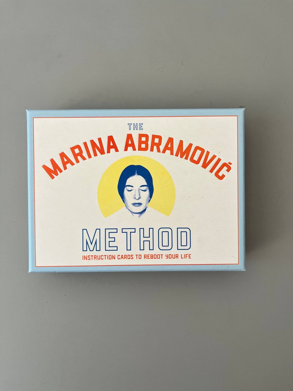 Карточки Marina Abramović Method