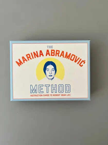 Карточки Marina Abramović Method