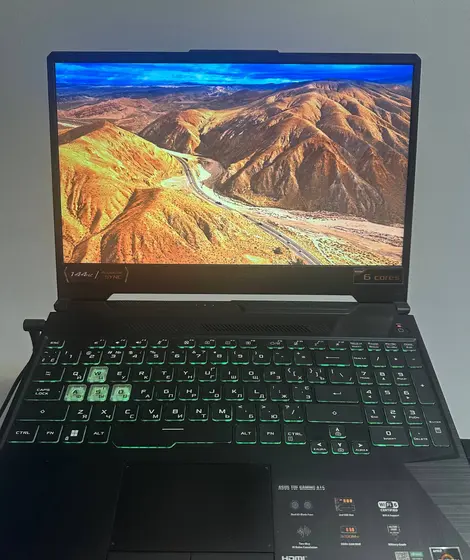 Asus tuf gaming a15, rtx 3050