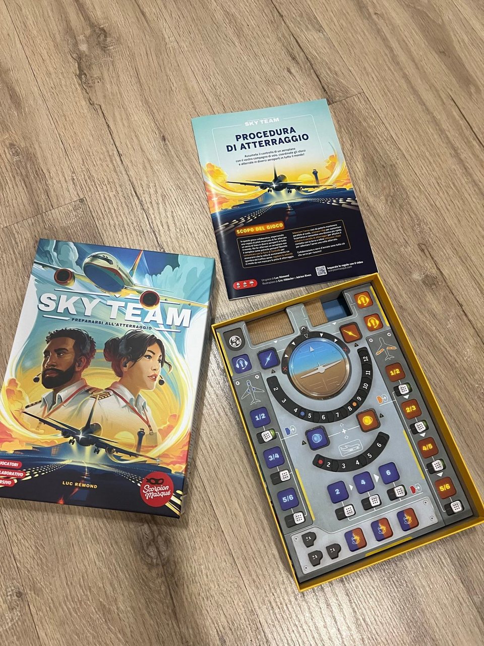 Настольная игра Sky Team, итальянское издание