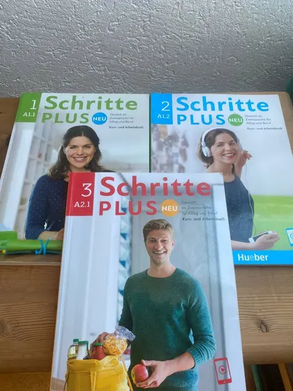 Учебники Schritte Plus Neu, уровни A1–A2