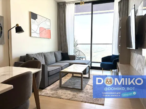Квартира с 1 спальней, 64 м²