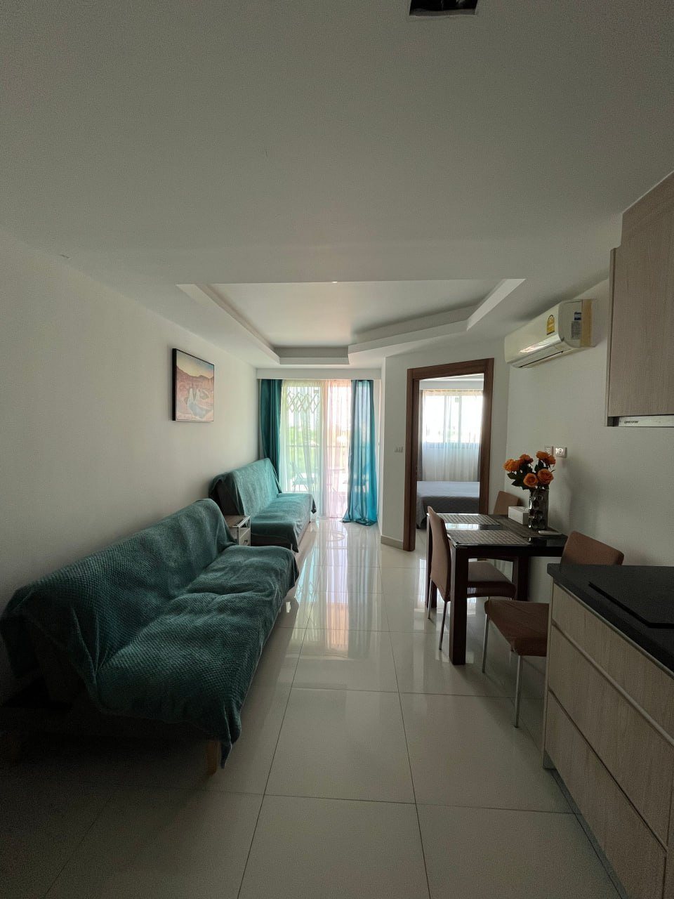 Квартира с 1 спальней, 36 м²
