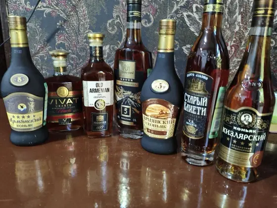 Коньяк и бренди разных видов