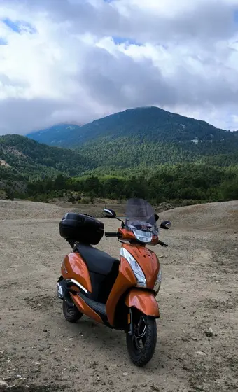 Скутер TVS Jupiter 125, 3 700 км