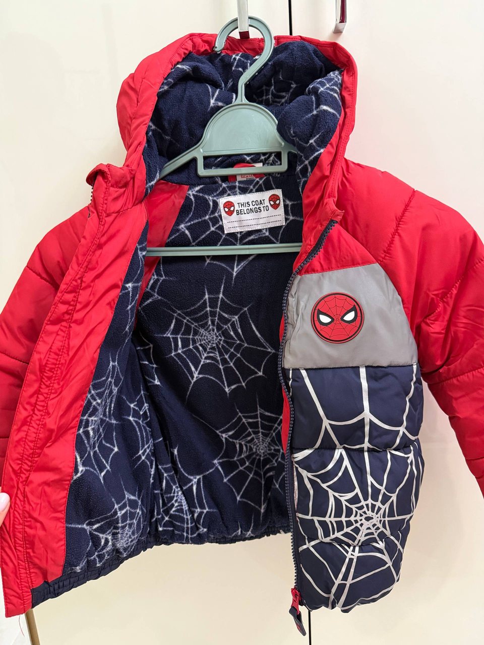 Детская куртка Spider-Man, 5–6 лет
