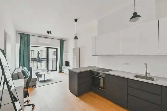Квартира 2+kk, 45 м², с балконом