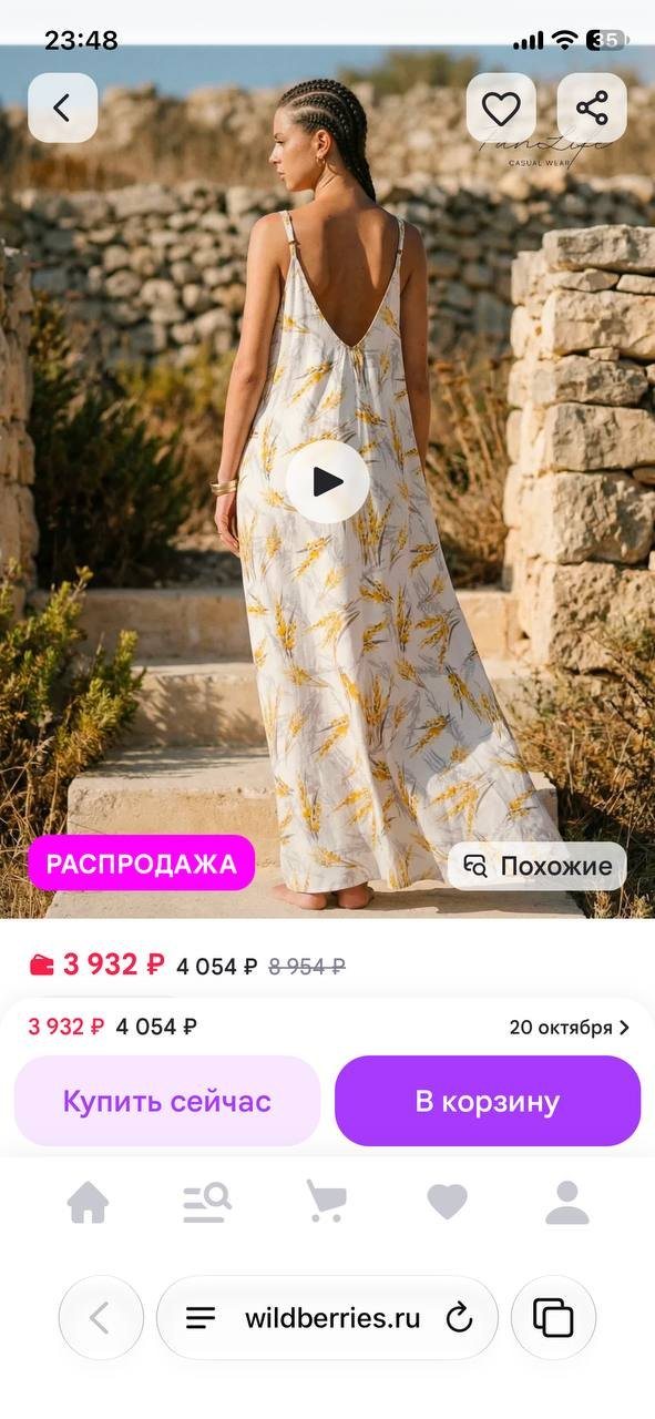 Летние платья с цветочным принтом