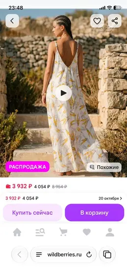 Летние платья с цветочным принтом