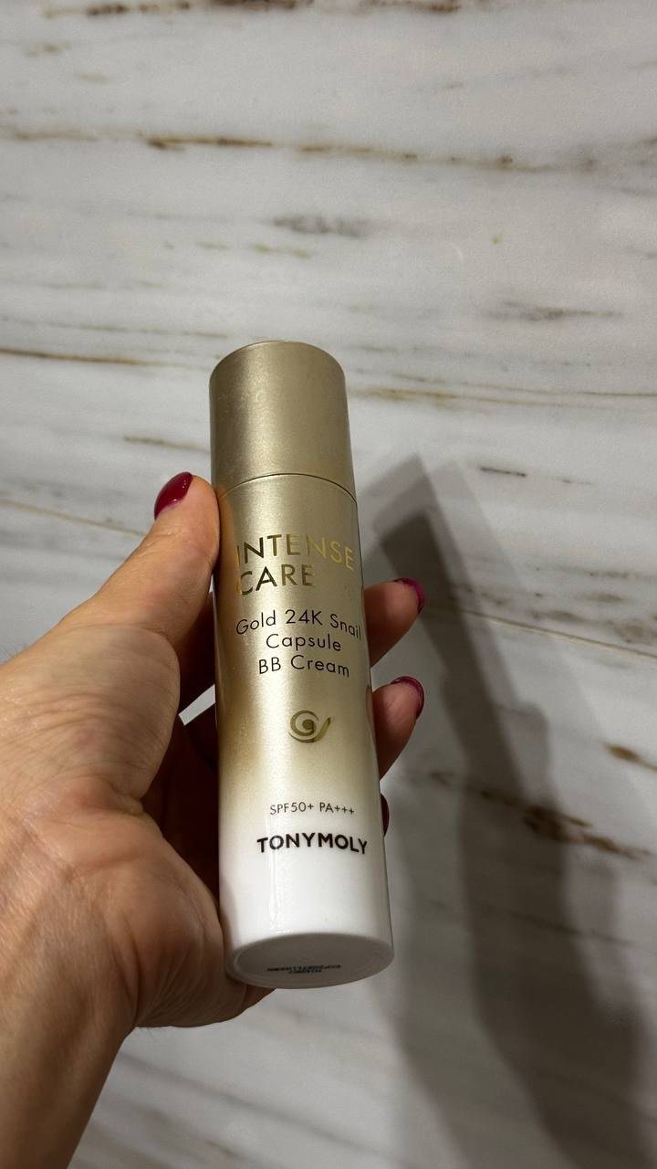 BB-крем TONY MOLY Gold 24K Snail Capsule SPF 50+