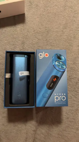 Glo Hyper Pro, синее устройство нагревания