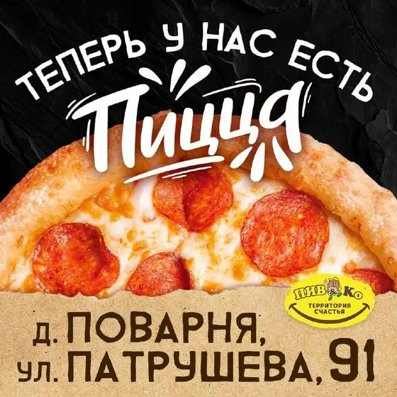 Горячая пицца разных видов