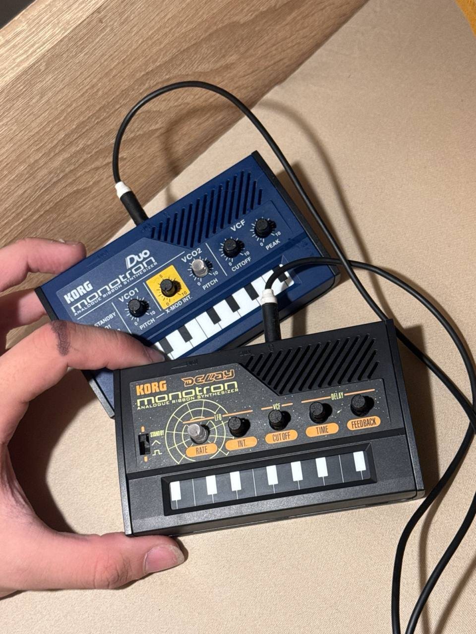 Синтезаторы Korg Monotron Duo и Delay
