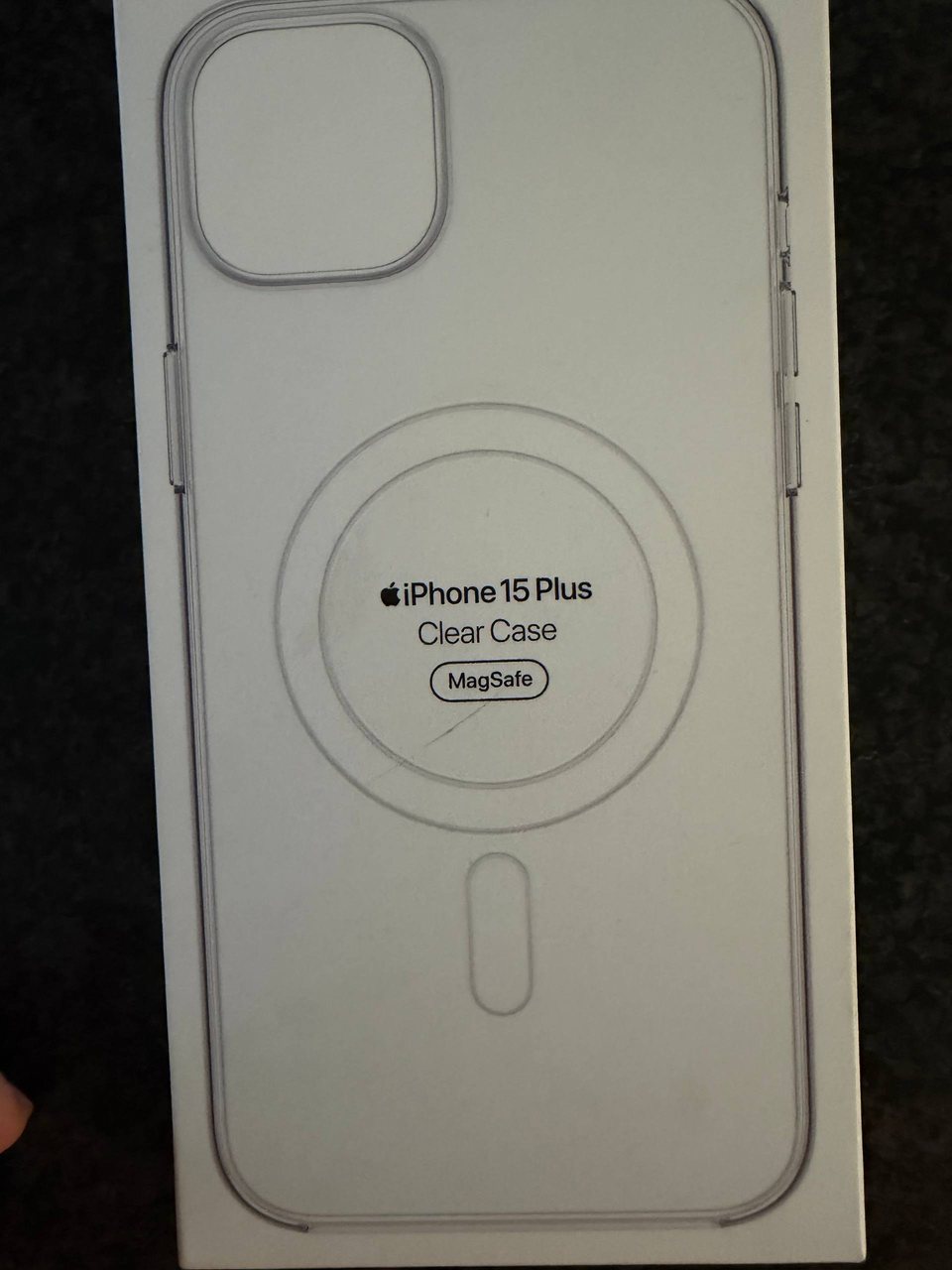 Чехол Apple Clear Case MagSafe для iPhone 15 Plus