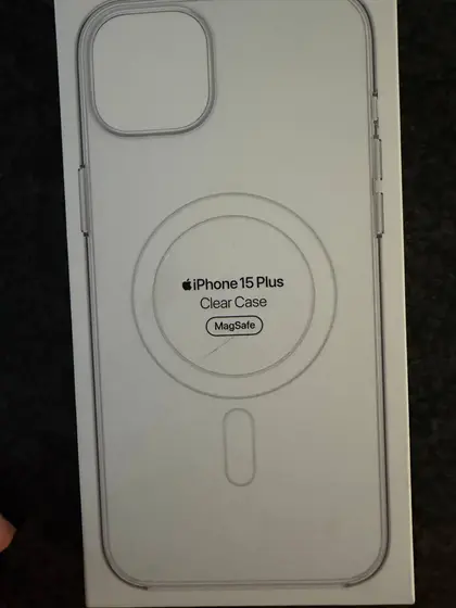 Чехол Apple Clear Case MagSafe для iPhone 15 Plus
