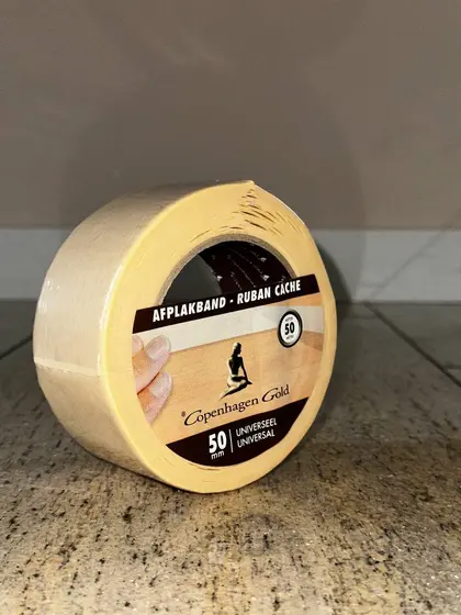 Малярный скотч Copenhagen Gold, 50 мм × 50 м, 46 рулонов