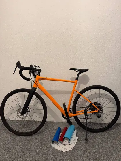 Велосипед Cannondale с дисковыми тормозами