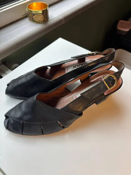Винтажные кожаные туфли, 38–39