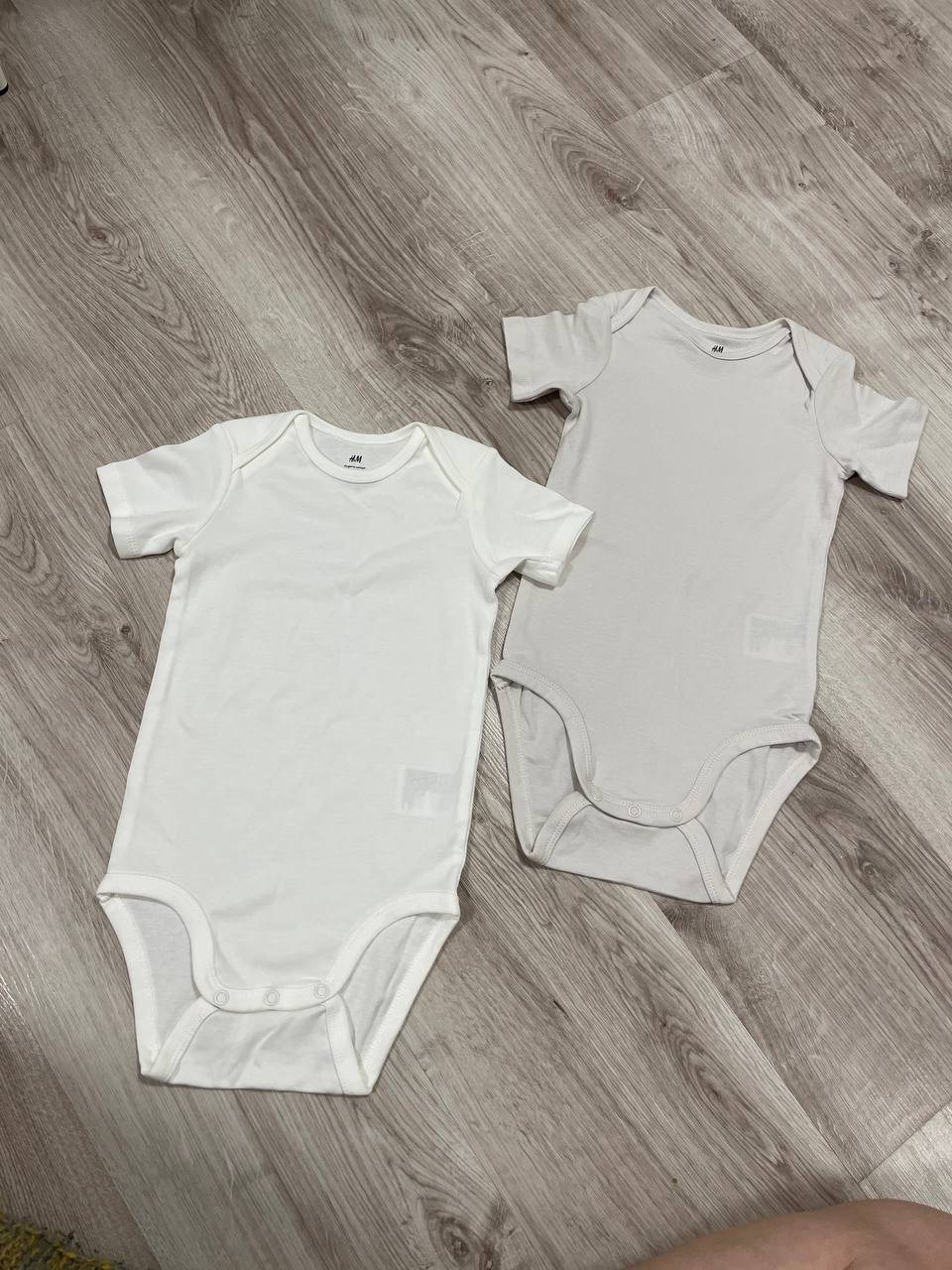 Боди H&M с коротким рукавом, 2 шт., 92 размер