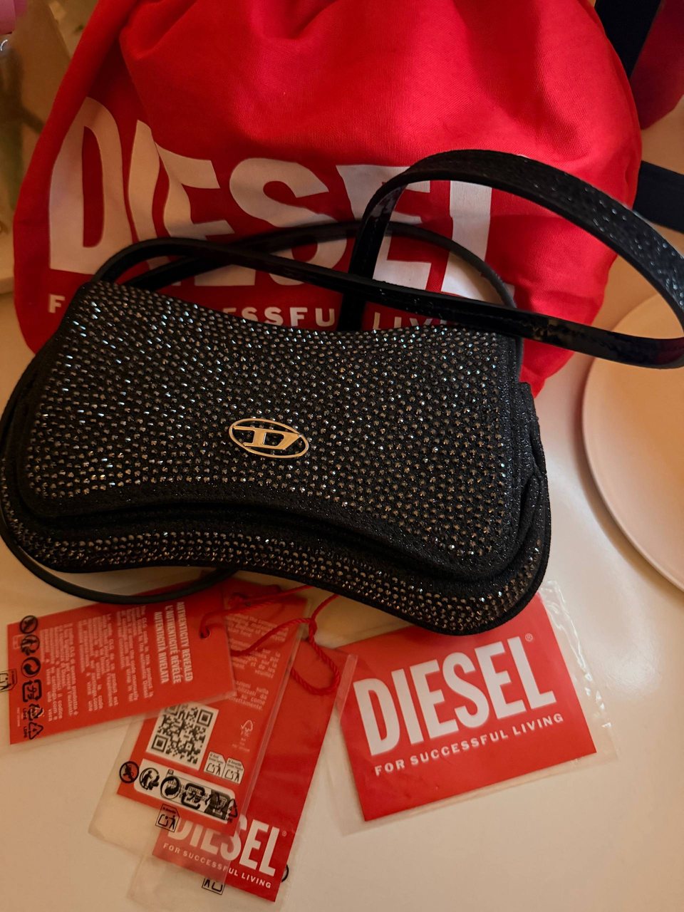 Сумка Diesel Play, чёрная